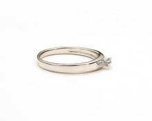 Cargar imagen en el visor de la galería, ANILLO PAVÉ MINI ENCHAPADO EN ORO BLANCO
