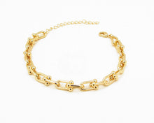 Cargar imagen en el visor de la galería, PULSERA HARD WEAR ENCHAPADA EN ORO
