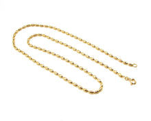 Cargar imagen en el visor de la galería, CADENA BOLITA ENCHAPADA EN ORO 50 CM
