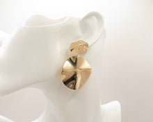 Cargar imagen en el visor de la galería, AROS DUNA ENCHAPADOS EN ORO
