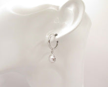 Cargar imagen en el visor de la galería, ARGOLLAS PERTH ENCHAPADAS EN ORO BLANCO
