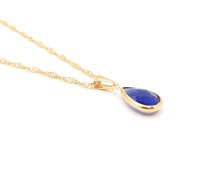 Cargar imagen en el visor de la galería, COLLAR GOTA COLORES ENCHAPADO EN ORO
