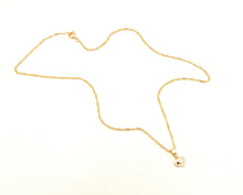 Cargar imagen en el visor de la galería, COLLAR CORAZÓN CIRCÓN ENCHAPADO EN ORO
