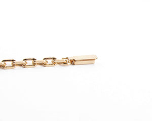 PULSERA ESLABÓN ENCHAPADA EN ORO 18K