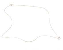 Cargar imagen en el visor de la galería, COLLAR PUNTO DE LUZ ENCHAPADO EN ORO BLANCO
