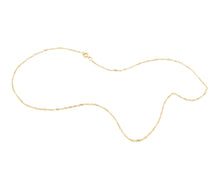 Cargar imagen en el visor de la galería, CADENA SINGAPUR ENCHAPADA EN ORO 18K
