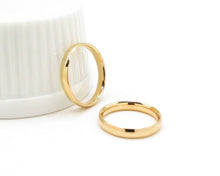Cargar imagen en el visor de la galería, ANILLOS DE COMPROMISMO ENCHAPADOS EN ORO 18K
