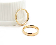 Cargar imagen en el visor de la galería, ANILLOS DE COMPROMISMO ENCHAPADOS EN ORO 18K

