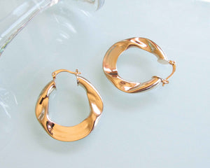 ARGOLLAS GRIEGA ENCHAPADAS EN ORO - STOCK LIMITADO