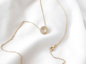 COLLAR JULIETA ENCHAPADO EN ORO
