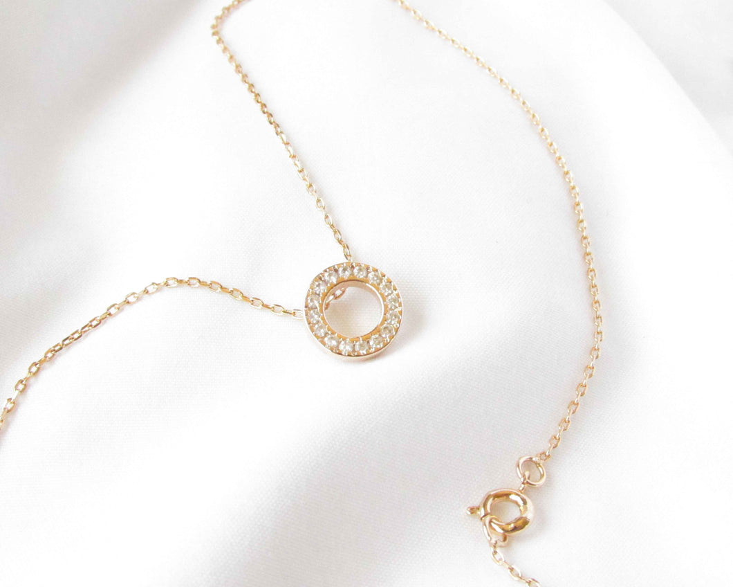 COLLAR JULIETA ENCHAPADO EN ORO