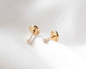 ABRIDOR MINI CIRCÓN ENCHAPADO EN ORO