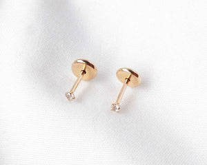 ABRIDOR MINI CIRCÓN ENCHAPADO EN ORO