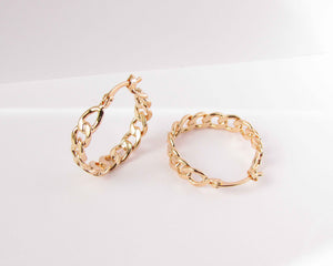 ARGOLLAS CADENA ITALIANA ENCHAPADA EN ORO