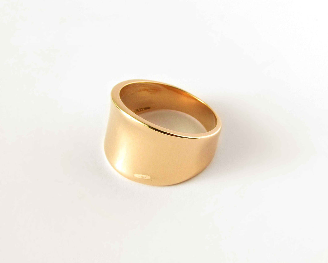 ANILLO PRAGA ENCHAPADO EN ORO