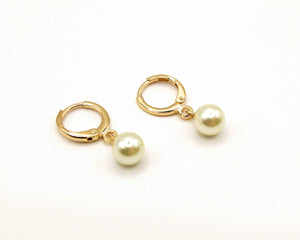 ARGOLLAS PERLA CLASSIC BIG ENCHAPADO EN ORO
