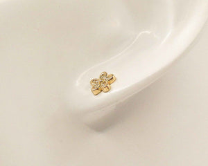 ABRIDORES FLOR TALLADA ENCHAPADOS EN ORO