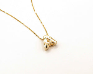 COLLARES INICIAL ENCHAPADO EN ORO