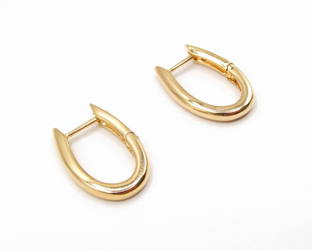 ARGOLLAS CORA ENCHAPADAS EN ORO