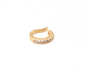EAR CUFF CIRCONES BLANCOS