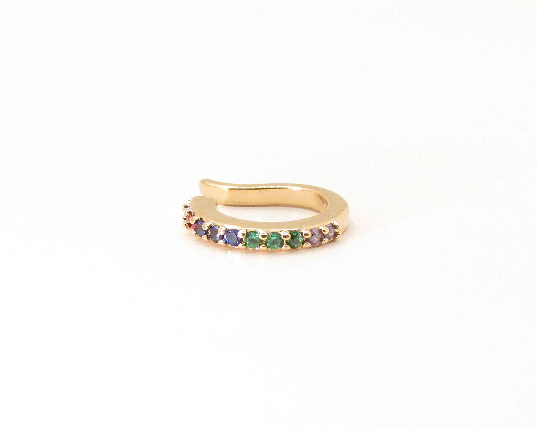 EAR CUFF CIRCONES DE COLORES