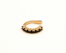 Cargar imagen en el visor de la galería, EAR CUFF AMALIA BLACK

