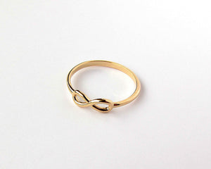 ANILLO INFINITO ENCHAPADO EN ORO