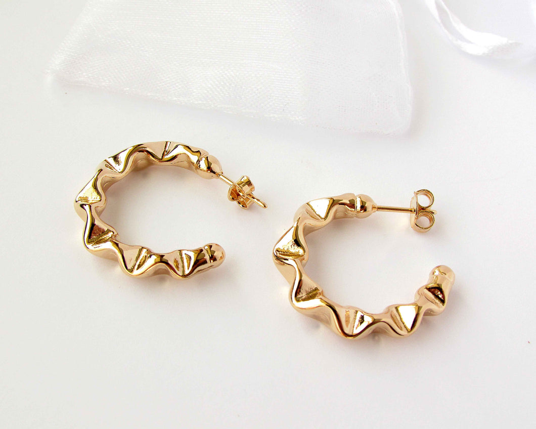 ARGOLLAS MAIDA ENCHAPADAS EN ORO