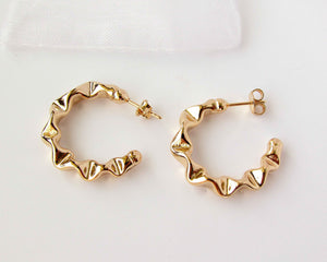 ARGOLLAS MAIDA ENCHAPADAS EN ORO
