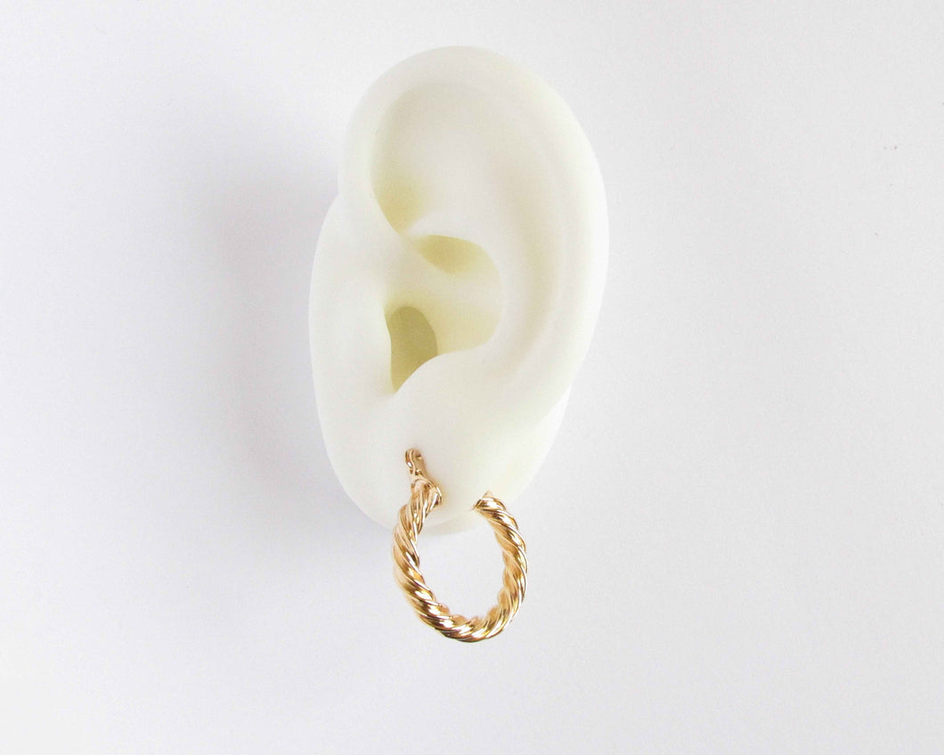 ARGOLLAS ITALIAN TWIST ENCHAPADAS EN ORO