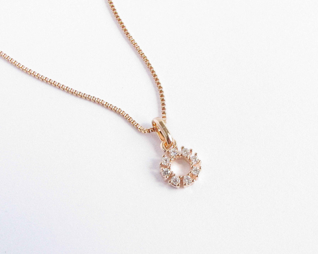 COLLAR NIX  ENCHAPADO EN ORO