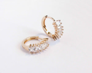 ARGOLLAS LUCIA ENCHAPADAS EN ORO