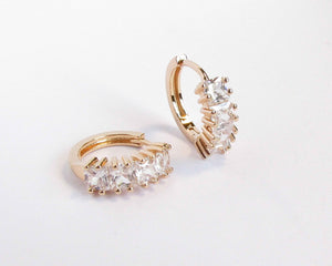 ARGOLLAS LUCIA ENCHAPADAS EN ORO