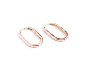 ARGOLLAS PAULA ENCHAPADAS EN ORO