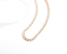 Cargar imagen en el visor de la galería, PULSERA CINTILLO ZIRCONIA ENCHAPADA EN ORO
