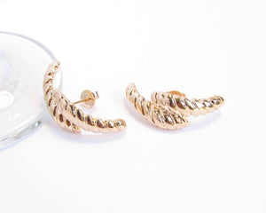 ARGOLLAS FIJI ENCHAPADAS EN ORO