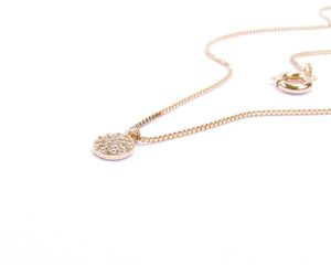 COLLAR BIMBA ENCHAPADO EN ORO