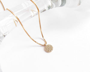 COLLAR BIMBA ENCHAPADO EN ORO