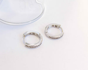 ARGOLLAS LIA ENCHAPADAS EN ORO BLANCO