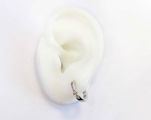 ARGOLLAS LIA ENCHAPADAS EN ORO BLANCO