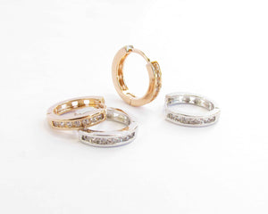 ARGOLLAS LIA ENCHAPADAS EN ORO