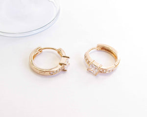 ARGOLLAS SHINE ENCHAPADAS EN ORO 18K