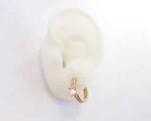 ARGOLLAS SHINE ENCHAPADAS EN ORO 18K