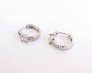 ARGOLLAS SHINE ENCHAPADAS EN ORO BLANCO