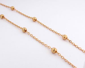 COLLAR - ESFERAS GOLD