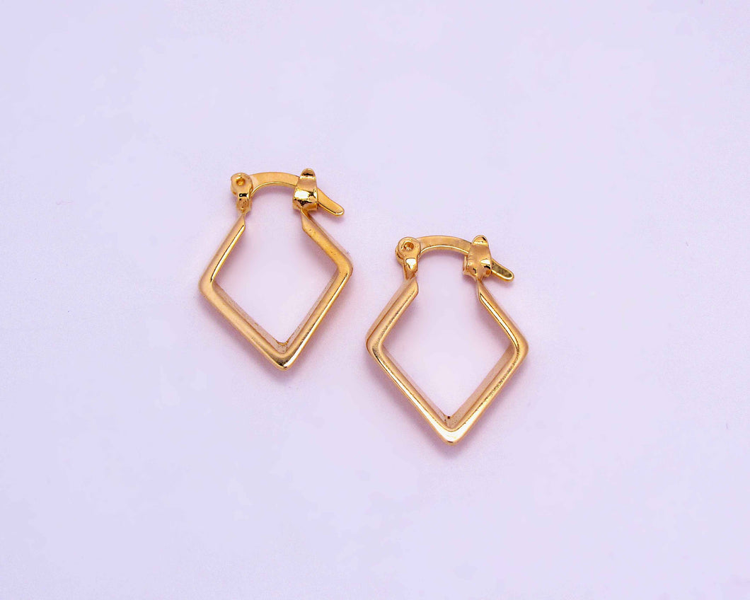 ARGOLLAS ALICIA ENCHAPADO EN ORO