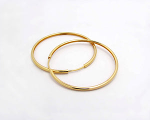 ARGOLLAS 52 MM ENCHAPADA EN ORO