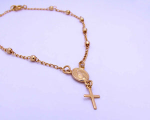 PULSERA DENARIO RELIGIOSA